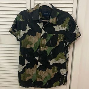 Scotch and soda button up